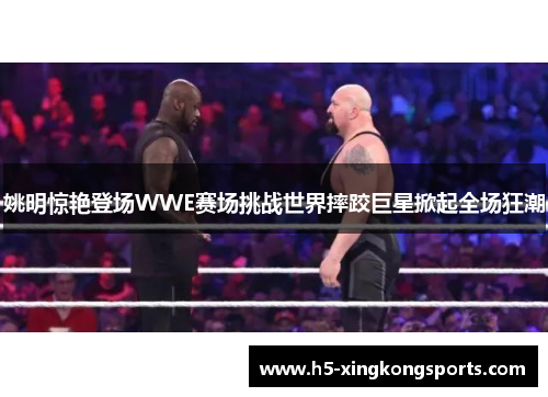 姚明惊艳登场WWE赛场挑战世界摔跤巨星掀起全场狂潮